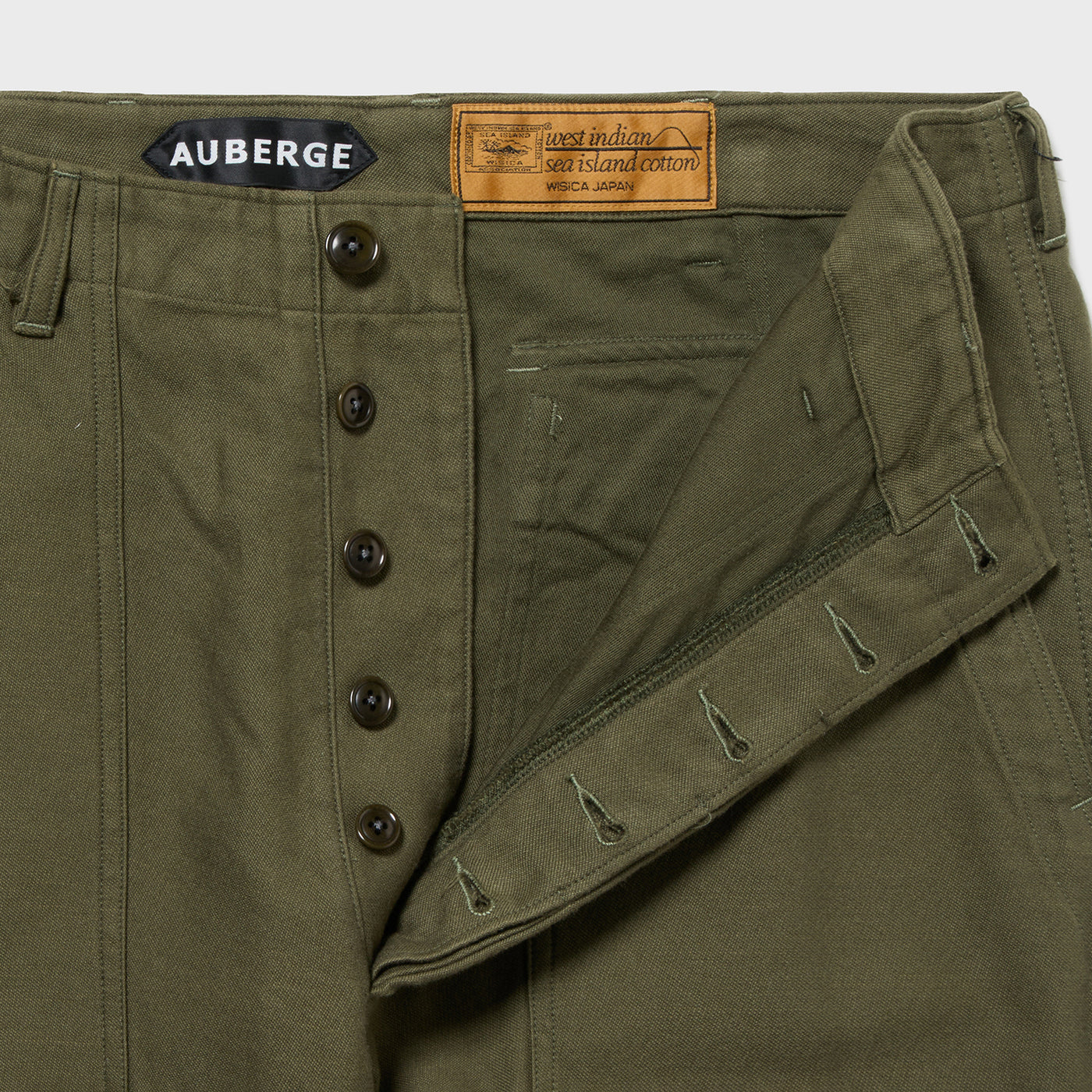 2025秋冬　BOULAN『ブラン』カリブ海島綿ベイカーパンツ